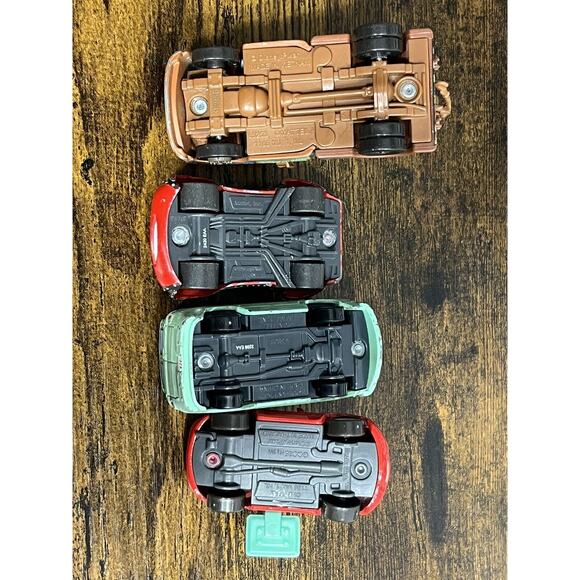 Disney Pixar TOONS Heavy Metal Mcqueen, Mater, Mia & Fillmore Diecast 1:55 Lot - Picture 13 of 13